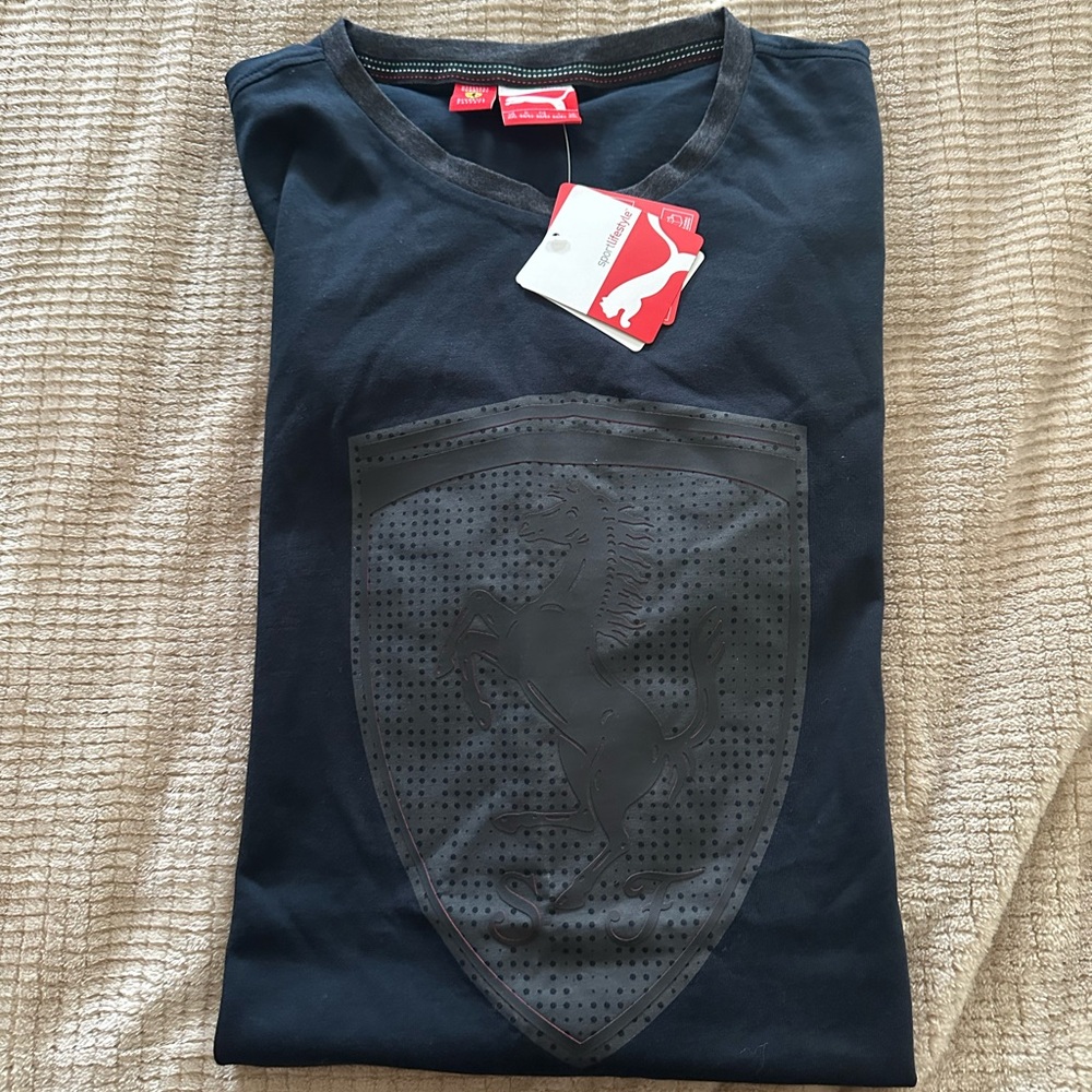 Puma Ferrari t shirt. Xxl brand new with tags